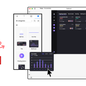 Enables collaborative UI/UX design